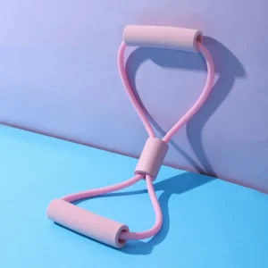 Resistance band เชือกดึงออกกำลังกาย สีพาสเทล ชมพู